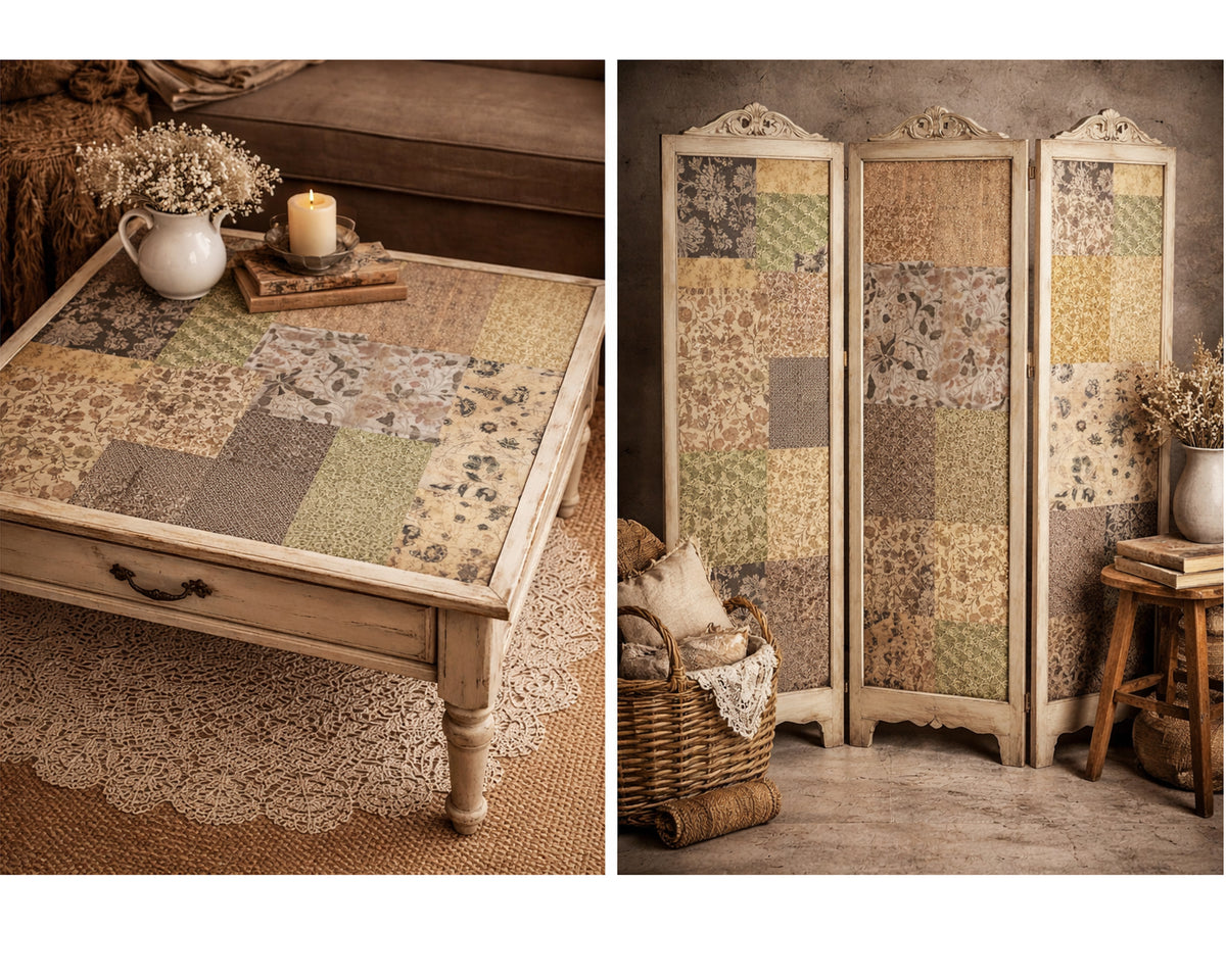 End Papers Decoupage Paper - Roycycled Treasures