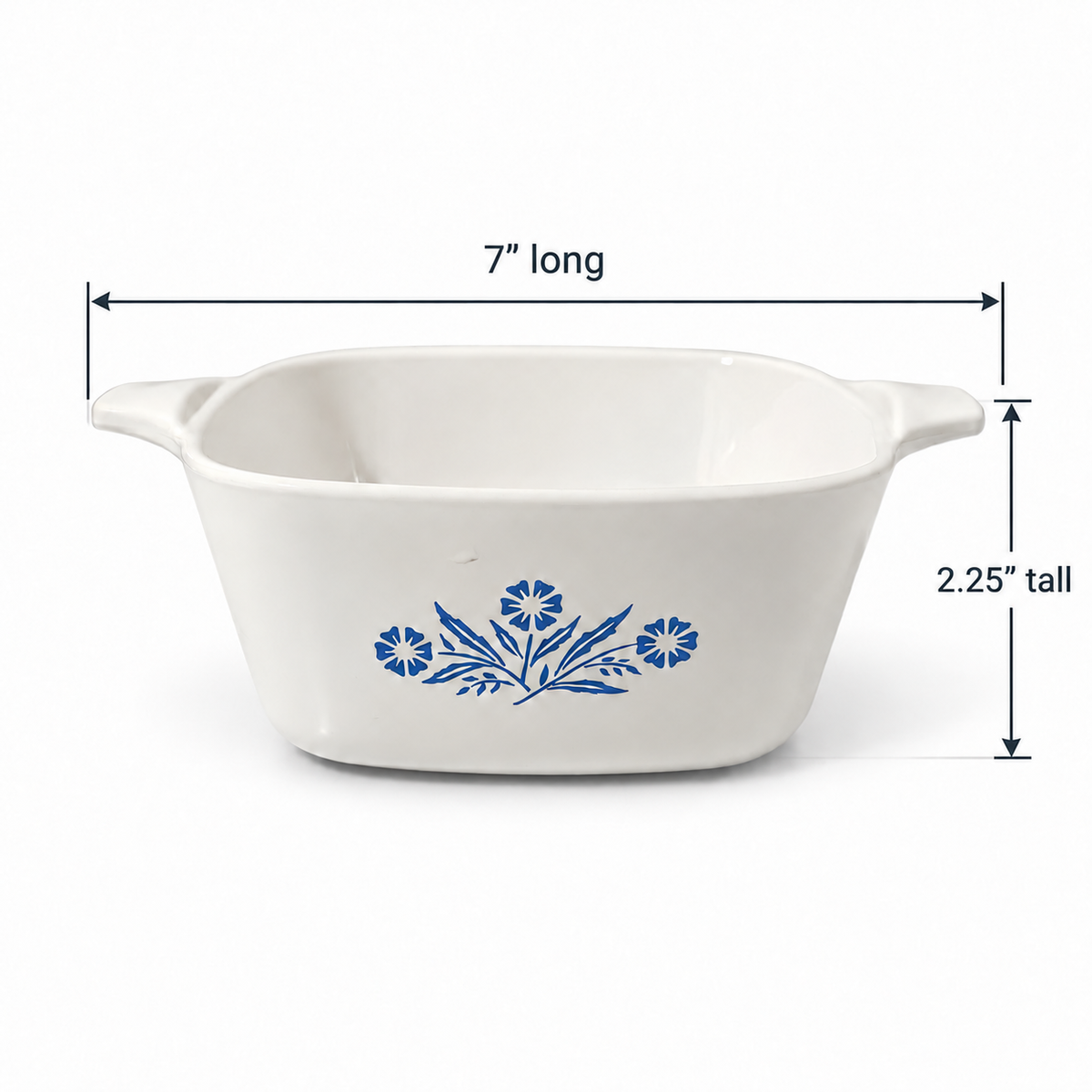 Vintage Corning Ware Cornflower Blue Petite Casserole P-43-B - 22oz