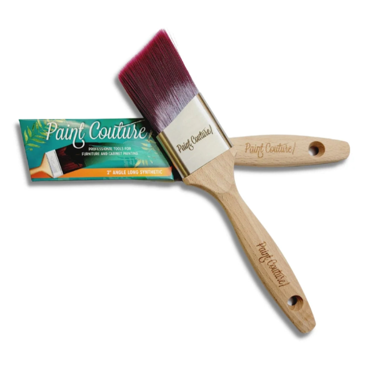 Paint Couture 2-Inch Angle Long Synthetic Paint Brush - Trim & Corners
