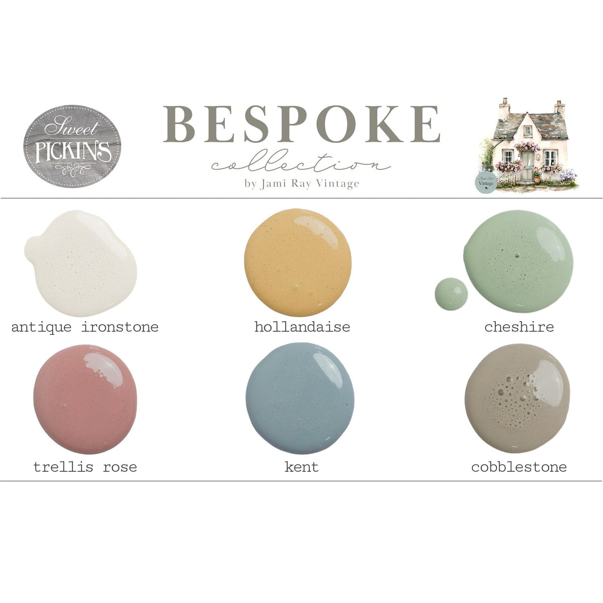 Trellis Rose Milk Paint - Bespoke Collection by Jami Ray Vintage