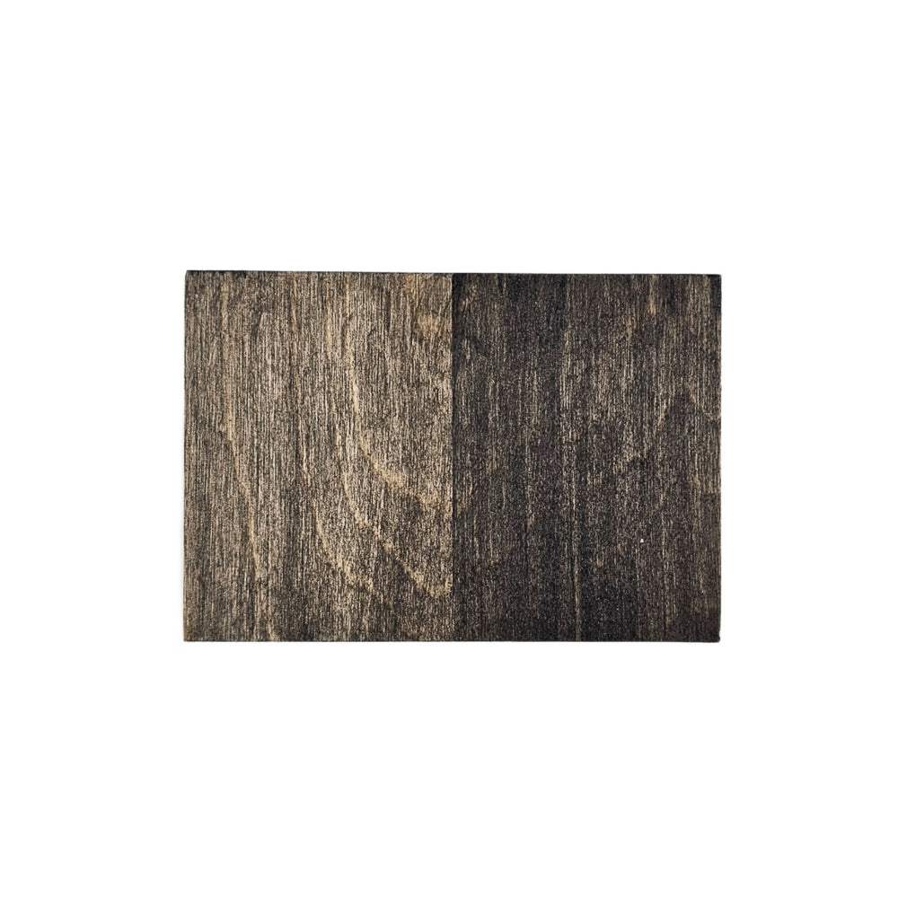 Paint Couture Black Chiffon Antiquing Glaze and Semi-Gel Stain Finish