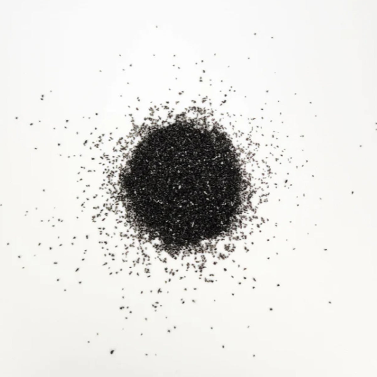 Black Onyx Glass Glitter by Paint Couture - Imported from Germany