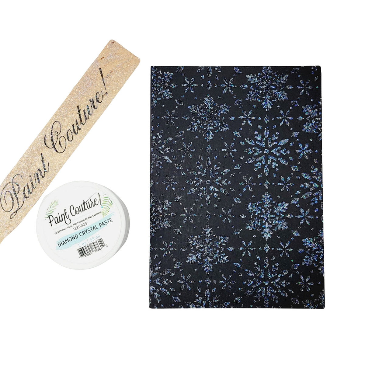 Paint Couture Diamond Crystal Textured Paste - Decorative Craft Medium