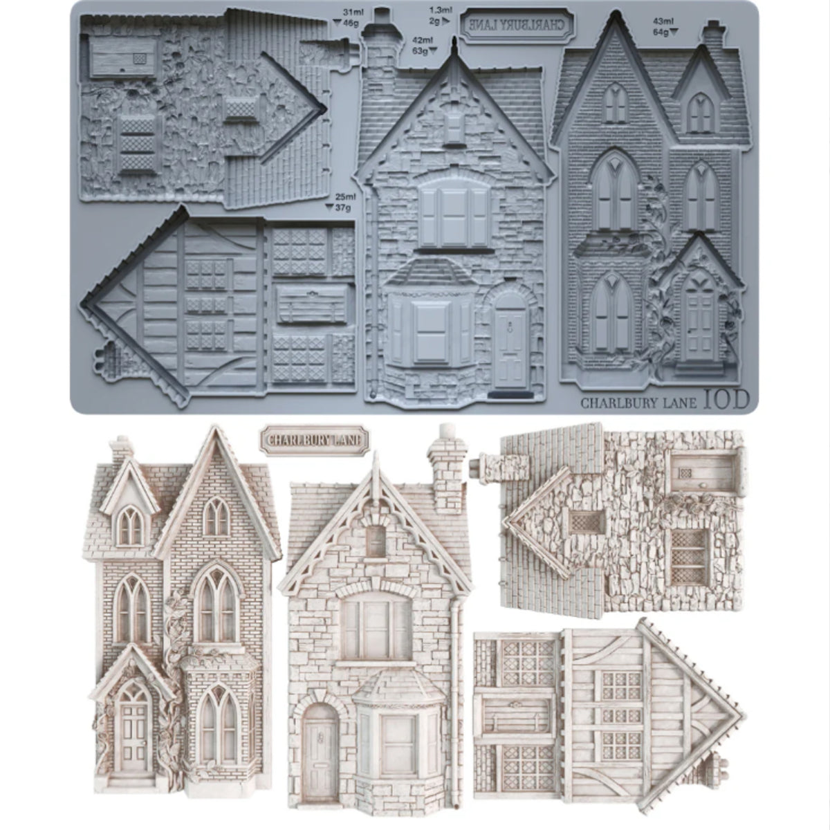 IOD Charlbury Lane Decor Mould by Iron Orchid Designs - Winter 2026