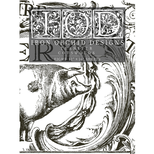 IOD Cotswolds Decor Transfer - Iron Orchid Designs
