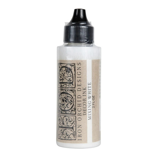IOD Mixing White Decor Ink 2oz by Iron Orchid Designs - Pigment-Rich
