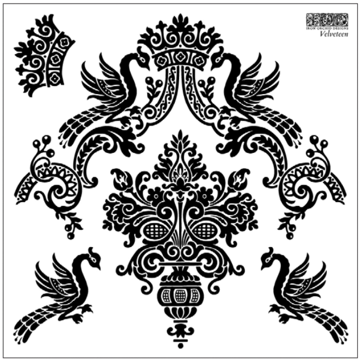 IOD Velveteen Decor Stamp - Iron Orchid Designs