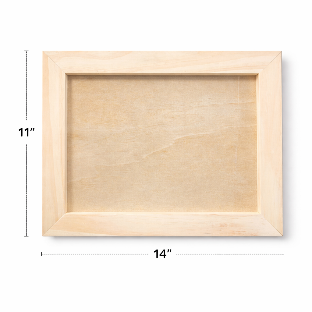 IOD Wood Blank 11" x 14" by Iron Orchid Designs - Double-Sided
