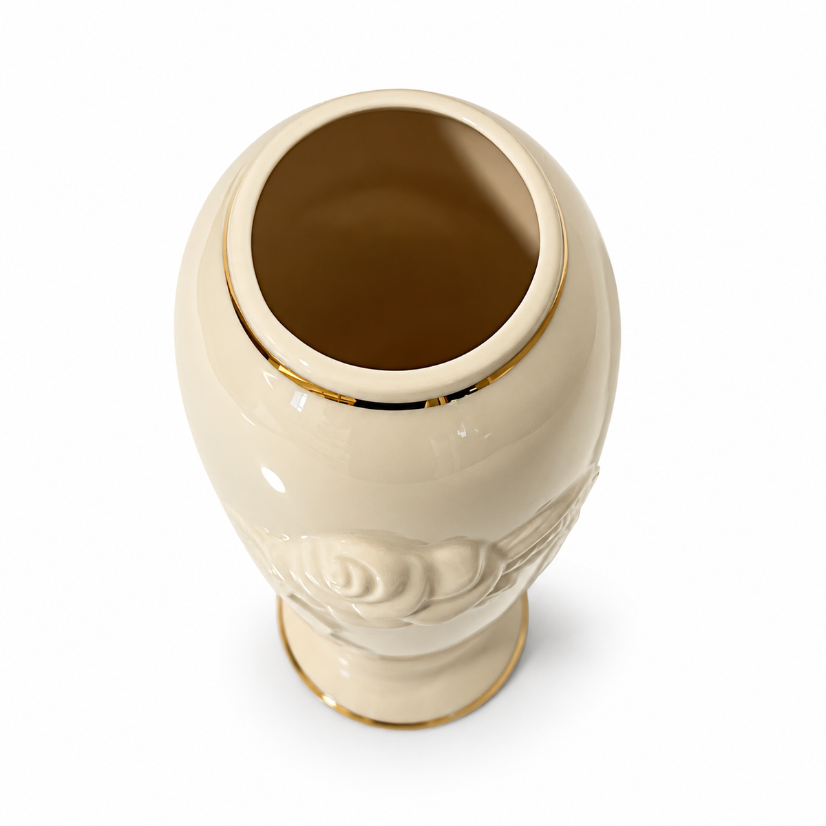 Vintage Lenox Rosebud Collection Porcelain Bud Vase – 24k Gold Accents