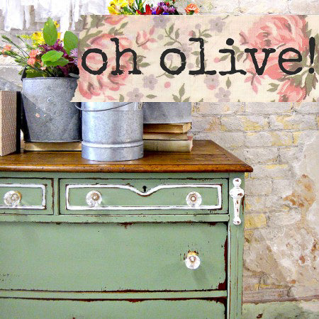 Sweet Pickins Oh Olive Milk Paint - Food Safe, Non-Toxic & VOC Free