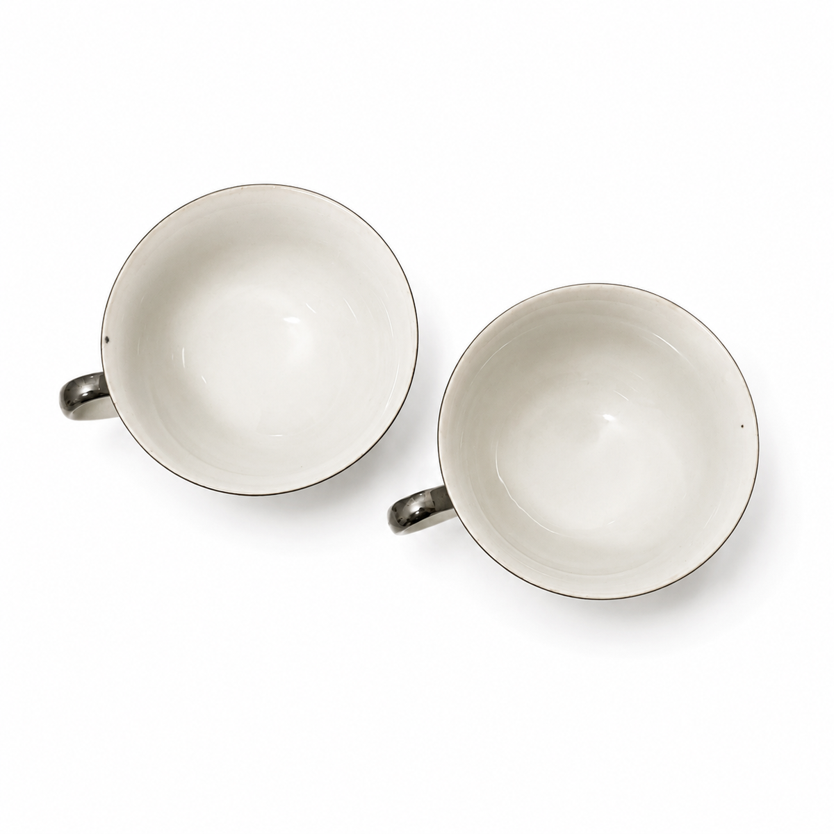 Vintage Oriental China Tea Cups Set of 2 - Crafted in Japan
