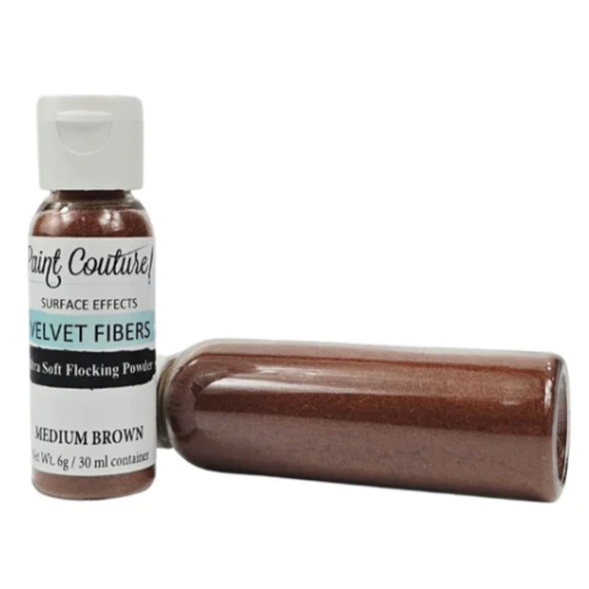 Paint Couture Medium Brown Velvet Fibers Flocking Medium - USA