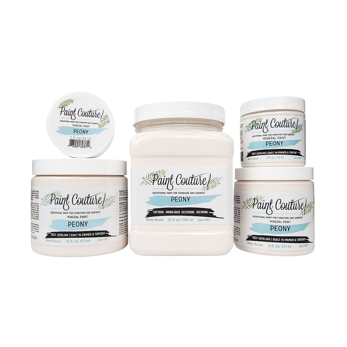 Paint Couture Peony All in One Acrylic Mineral Paint VOC Free