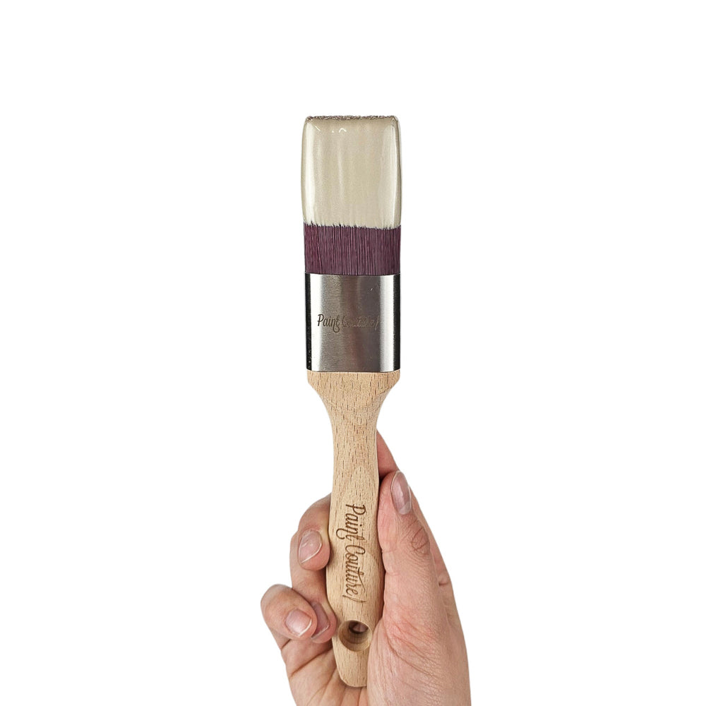 Paint Couture Platinum Metallic Glaze and Semi-Gel Stain Finish