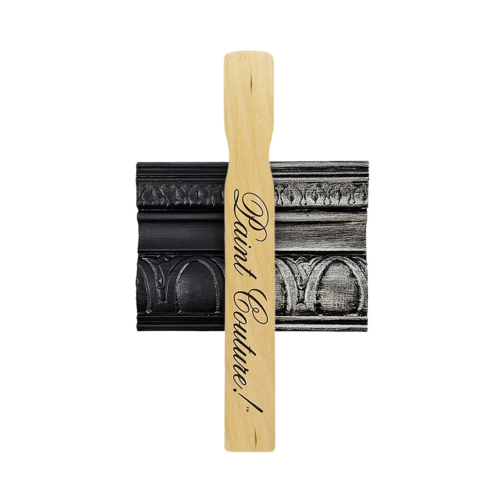 Paint Couture Raven Black Antiquing Glaze and Wood Stain Finish