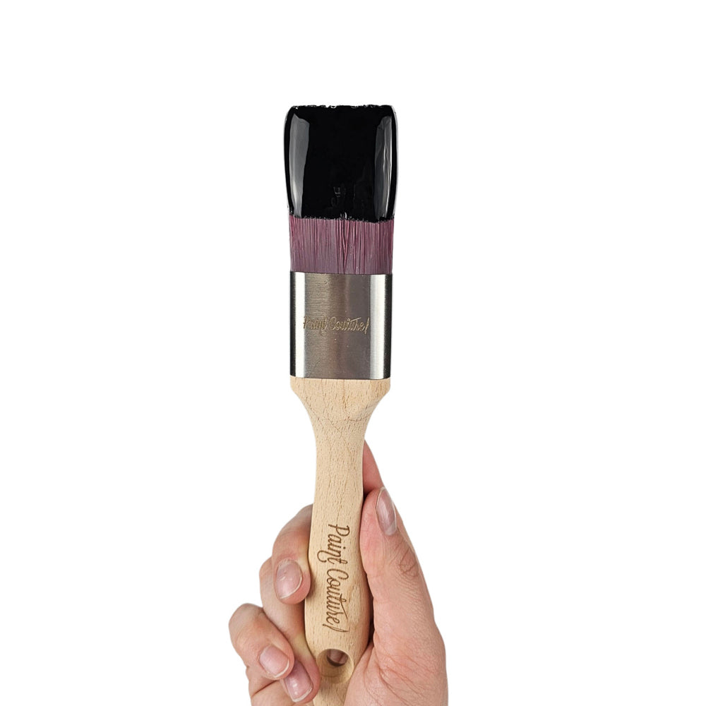Paint Couture Raven Black Antiquing Glaze and Wood Stain Finish
