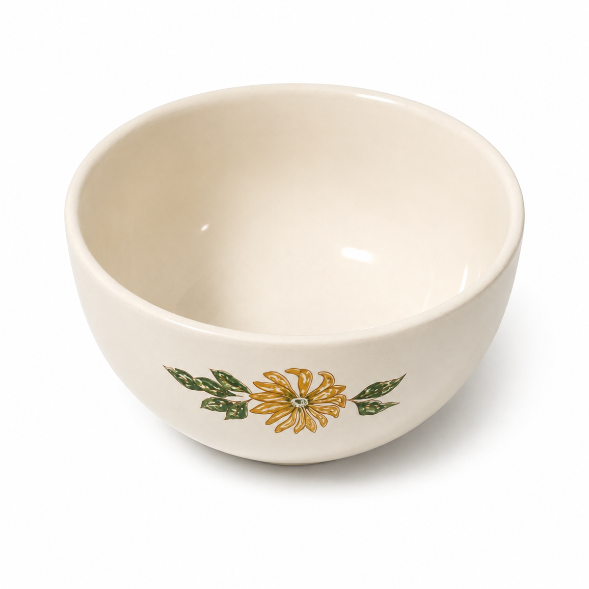 Vintage Taylor Smith & Taylor Taylorstone Daisy Wreath Mixing Bowl