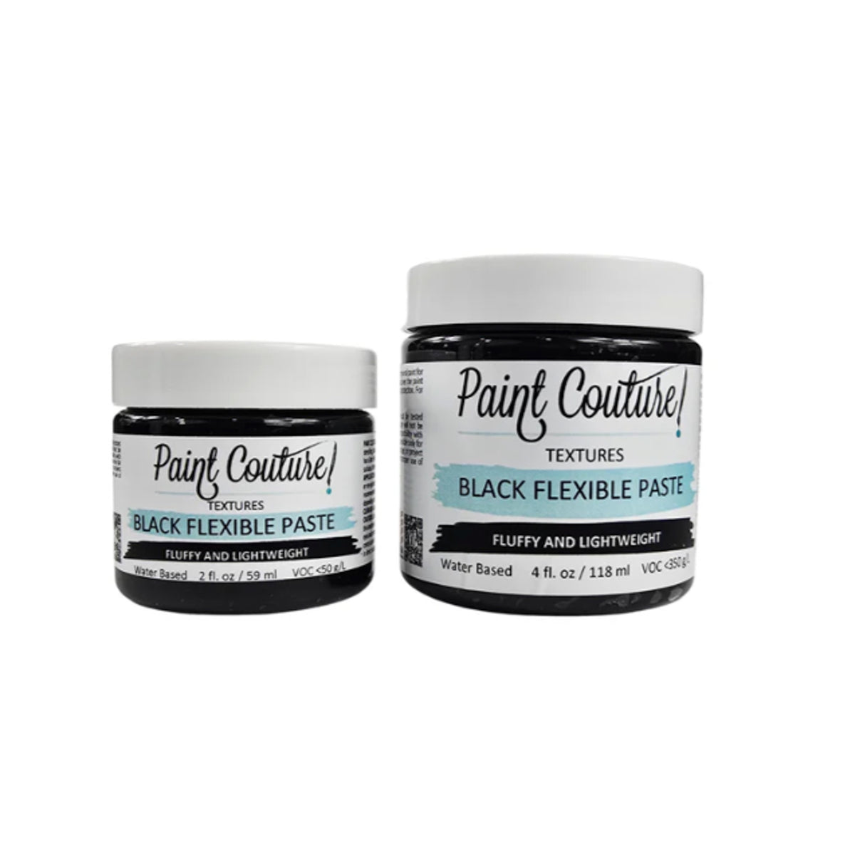 Black Flexible Paste - Paint Couture