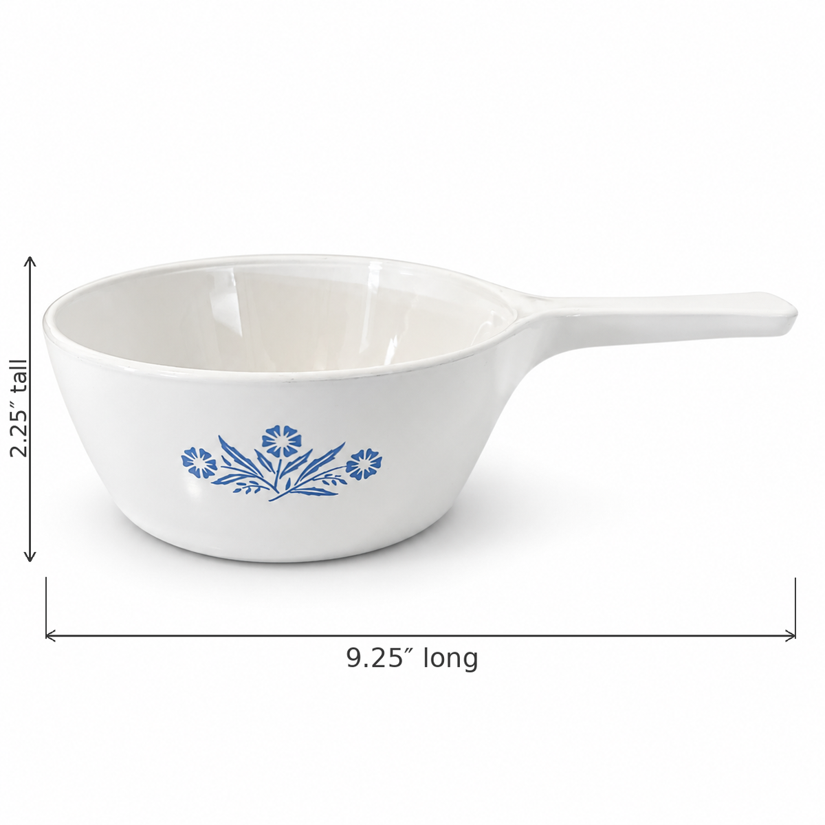 Vintage 1970s Corning Ware Cornflower Blue Menu-ette Saucepan P-82