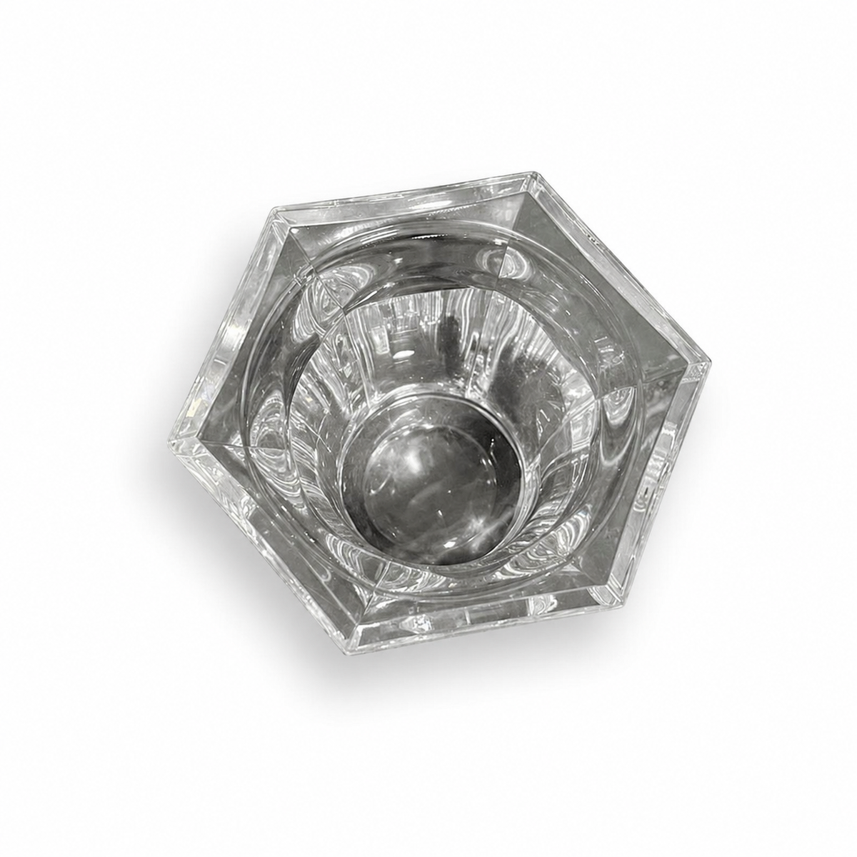24% Lead Crystal Votive Candle Holder - 3 inches tall x 4 inches wide