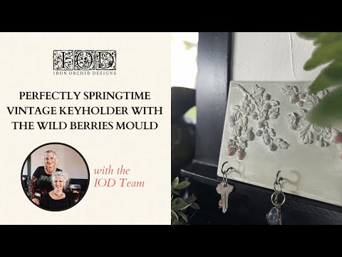 IOD Wild Berries Decor Mould - Iron Orchid Designs