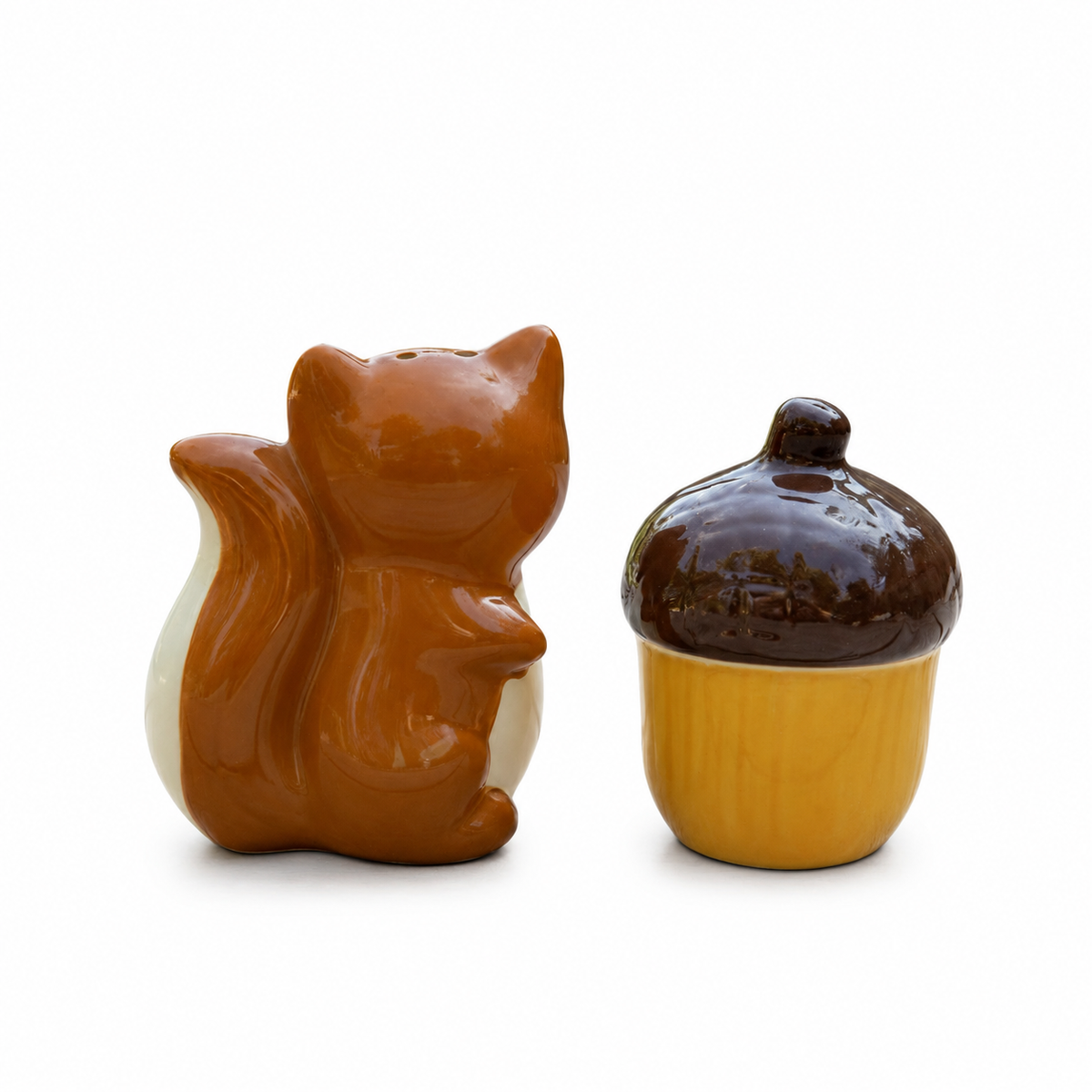 Woodland Friends Salt & Pepper Shaker Set by Boston Warehouse