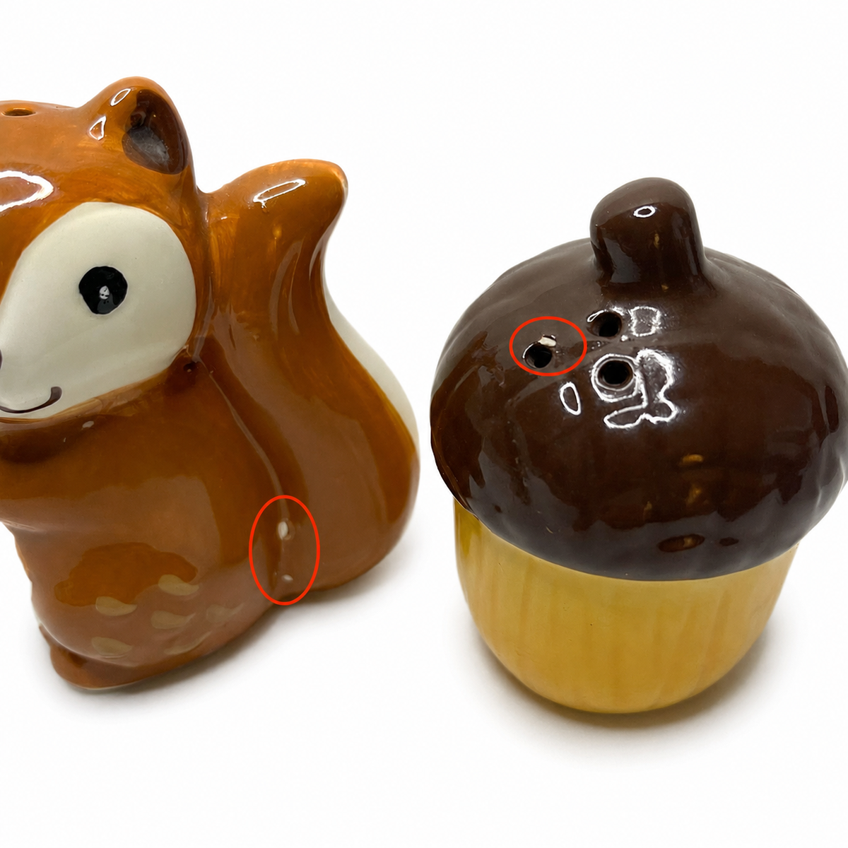 Woodland Friends Salt & Pepper Shaker Set by Boston Warehouse