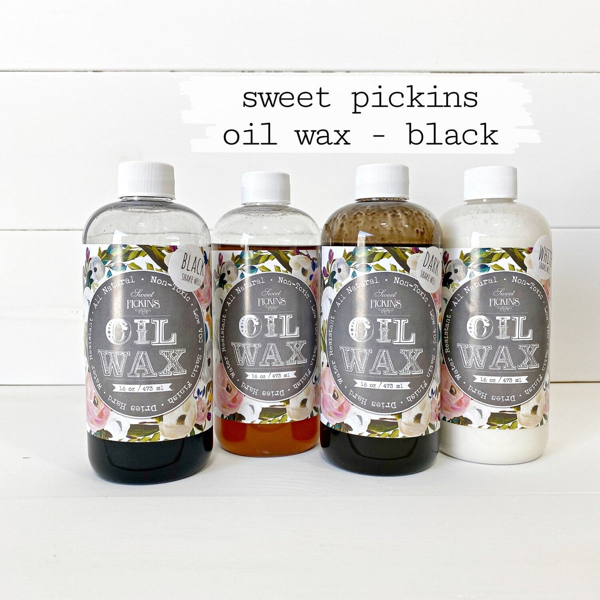 Sweet Pickins Black Oil Wax - Furniture Finish & Protective Sealer