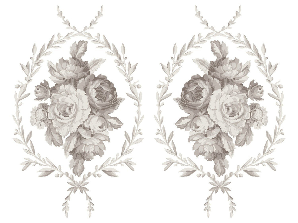IOD TROMPE L’OEIL LAUREL PAINT INLAY by Iron Orchid Designs-Iron Orchid Designs-Paint Inlay-Stockton Farm